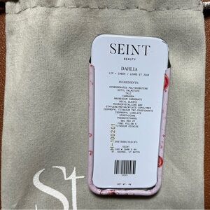 Brand New Seint Lip and Cheek Dahlia